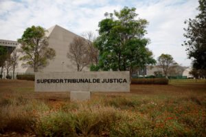 Fachada do prédio do STJ, em Brasília