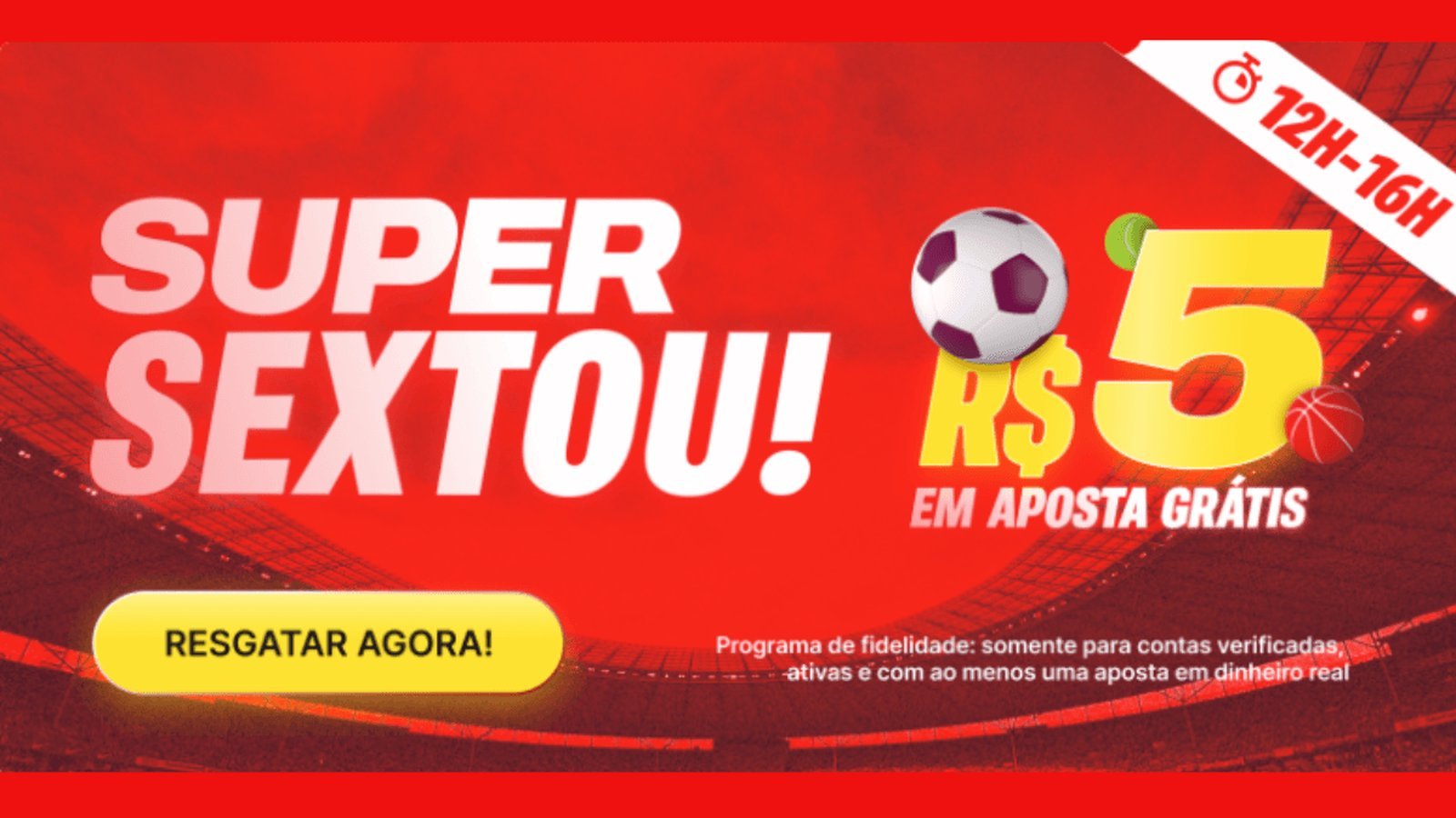 Super Sextou Superbet: ganhe R$5 em aposta grátis em novembro de 2025