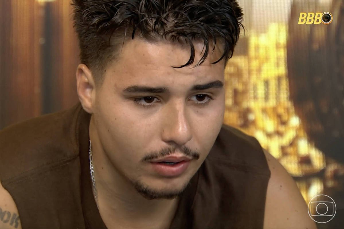 Pedro Henrique Espindola no confessionário do BBB 26