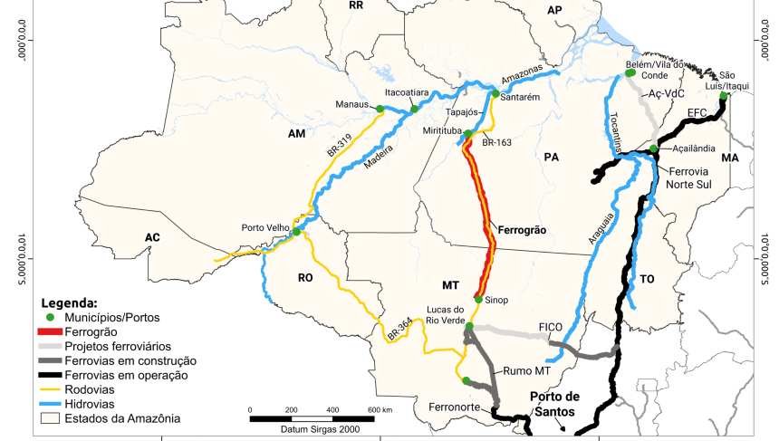 Concessão da Ferrogrão sai (de novo) dos trilhos e empurra o leilão para além de 2026