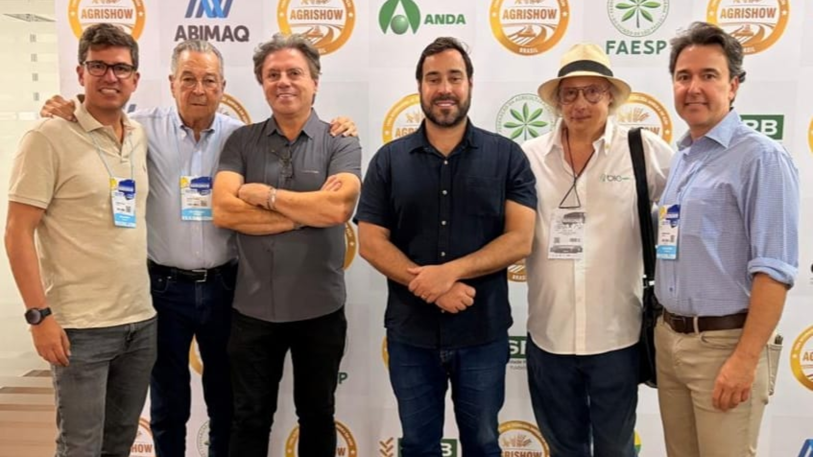 Tadeu Lockermann em encontro com lideranças do agronegócio durante a Agrishow 2026 em Ribeirão Preto