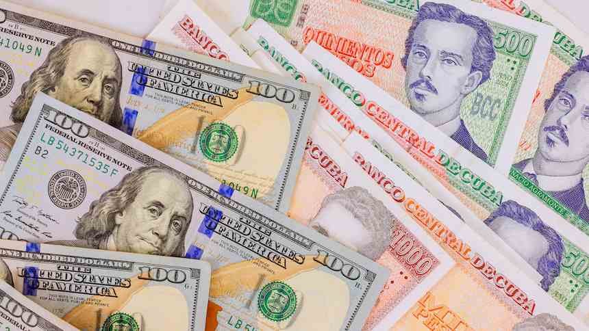 Peso cubano e dólar