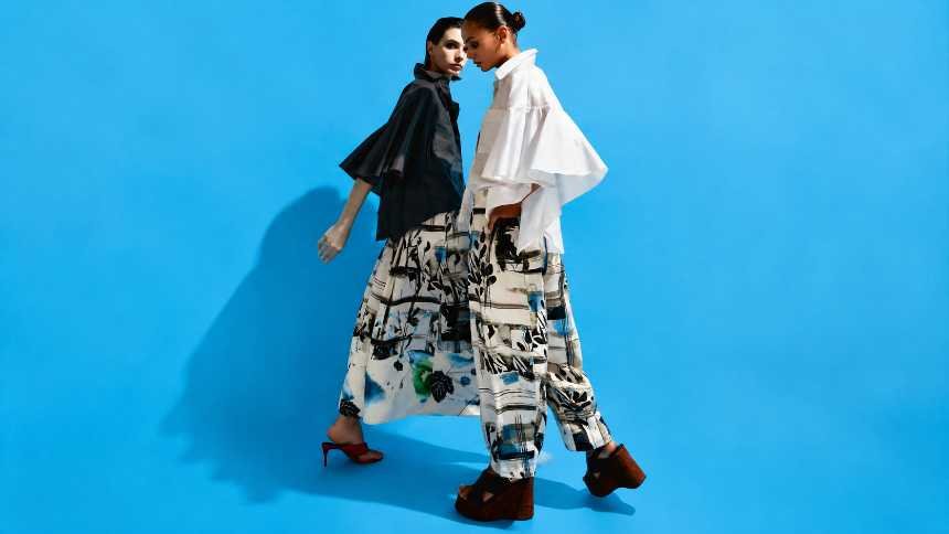 Toia Lemann não se considera estilista, mas transforma arte em roupa