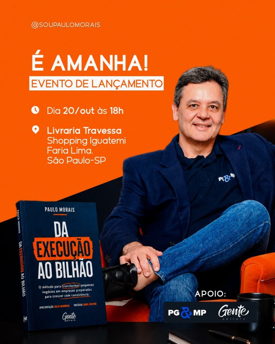 Paulo Morais, CEO da PG&MP Investimentos